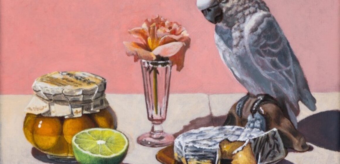 Papagei_Acryl_LW_30x20cm_2024_SusanneGross.jpegapagei_web