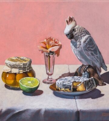 Papagei_Acryl_LW_30x20cm_2024_SusanneGross.jpegapagei_web