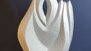 Zuflucht vor dem Sturm - Stucco venetianoGranit107x52x20 2025 CHF