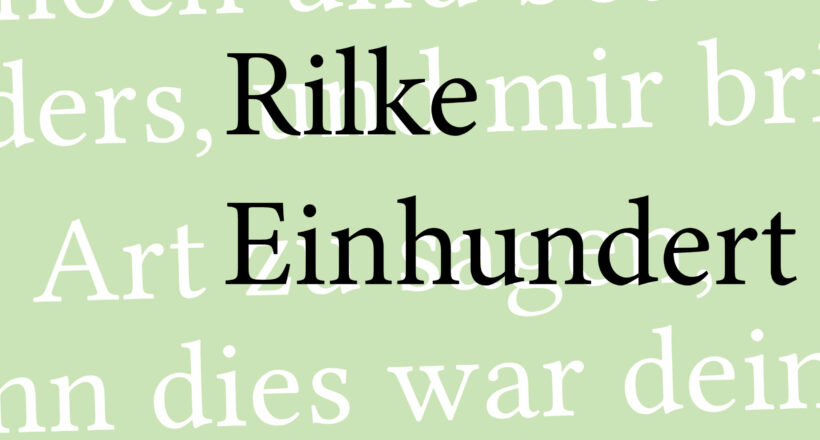 rilke_einhundert