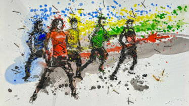 Dance All Colors_Ironart_70x100_2024_Manfred Zwar