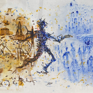 ICH war bin werde_Ironart_100x150_2025_Manfred Zwar ICH war bin werde_Ironart_100x150_2025_Manfred Zwar